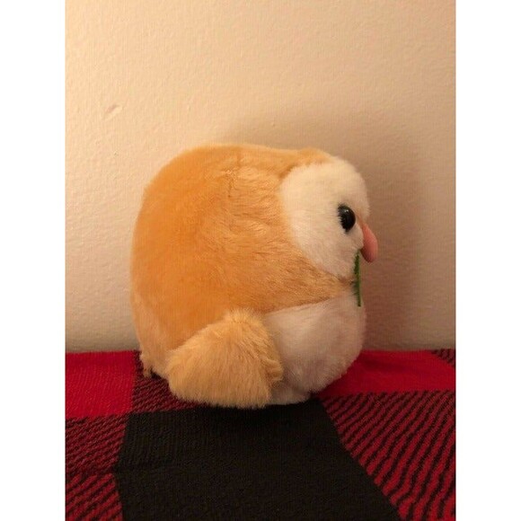 Amuse Kotori Tai Barn Owl Letter Bird Collection Toreba Prize Plush 4" NWT Cute - Picture 2 of 7